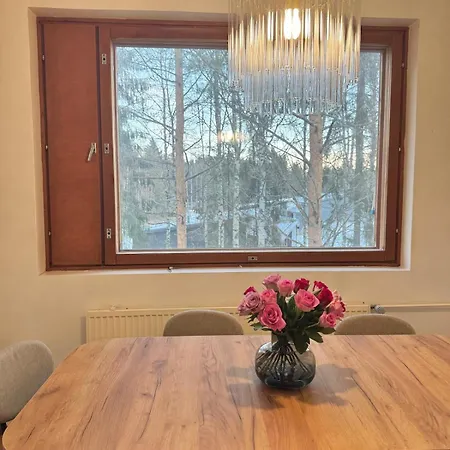 Bright & Spacious Retreat Near Santa Claus Village -free Parking *