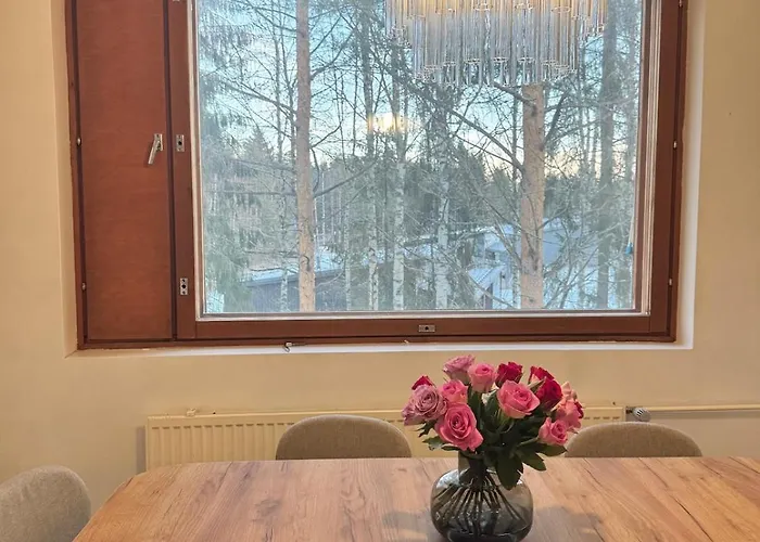 Bright & Spacious Retreat Near Santa Claus Village -free Parking *